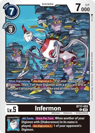 Infermon (BT17-055) [Secret Crisis] - Deck Out Gaming