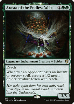 Arasta of the Endless Web (817) [Commander Legends: Battle for Baldur's Gate] - Deck Out Gaming