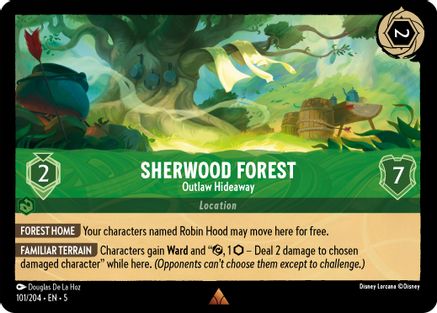 Sherwood Forest - Outlaw Hideaway (101/204) [Shimmering Skies] - Deck Out Gaming