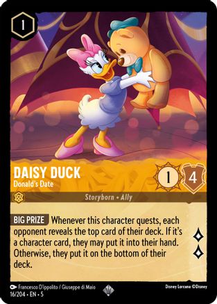 Daisy Duck - Donald's Date (16/204) [Shimmering Skies] - Deck Out Gaming