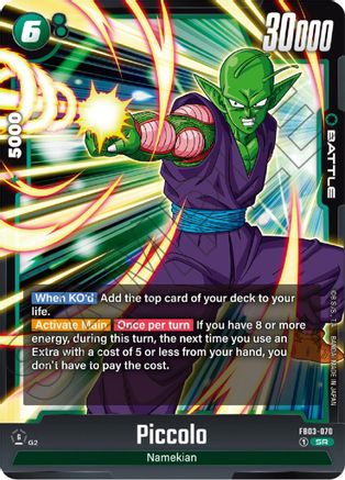 Piccolo - FB03-070 (FB03-070) [Raging Roar] Foil - Deck Out Gaming