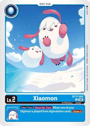 Xiaomon (BT17-002) [Secret Crisis] - Deck Out Gaming