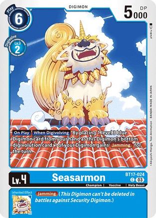 Seasarmon (BT17-024) [Secret Crisis] - Deck Out Gaming