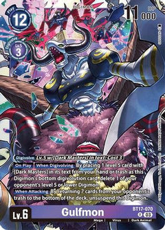 Gulfmon (BT17-070) [Secret Crisis] Foil - Deck Out Gaming