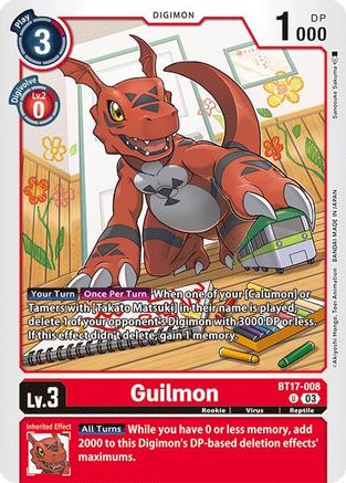 Guilmon (BT17-008) [Secret Crisis] - Deck Out Gaming