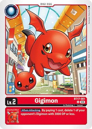 Gigimon (BT17-001) [Secret Crisis] - Deck Out Gaming