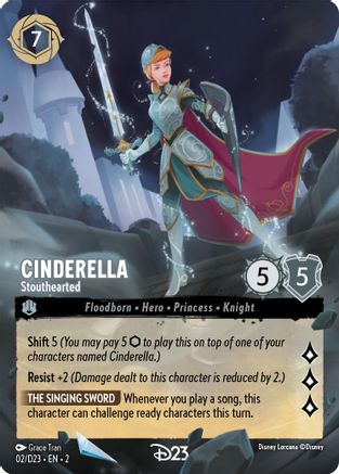 Cinderella - Stouthearted (2) [D23 Promos] Holofoil