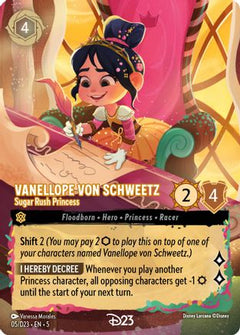 Vanellope von Schweetz - Sugar Rush Princess (5) [D23 Promos] Holofoil-1