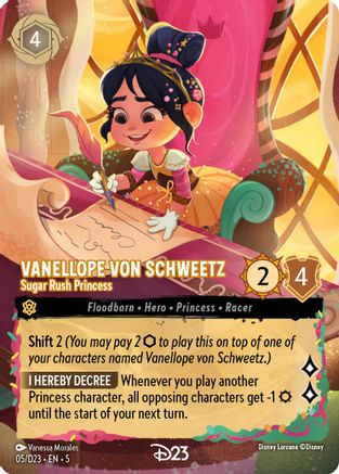 Vanellope von Schweetz - Sugar Rush Princess (5) [D23 Promos] Holofoil-1