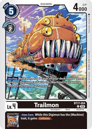 Trailmon (BT17-054) [Secret Crisis] - Deck Out Gaming