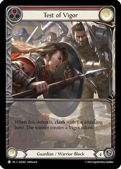 Test of Vigor - LGS262 (LGS262) [Flesh and Blood: Promo Cards] Rainbow Foil - Deck Out Gaming