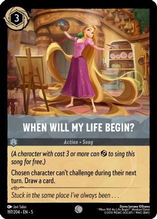 When Will My Life Begin? (197/204) [Shimmering Skies] - Deck Out Gaming