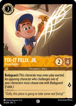 Fix-It Felix, Jr. - Trusty Builder (10/204) [Shimmering Skies] - Deck Out Gaming