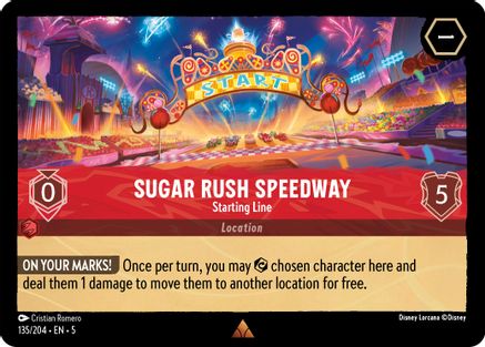 Sugar Rush Speedway - Starting Line (135/204) [Shimmering Skies] - Deck Out Gaming