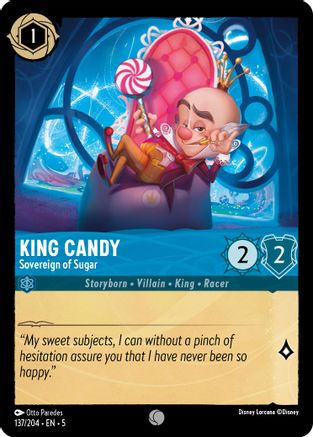 King Candy - Sovereign of Sugar (137/204) [Shimmering Skies] - Deck Out Gaming