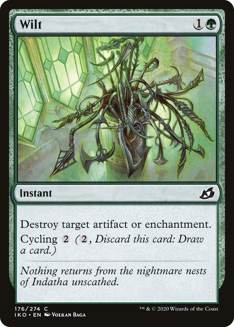 Wilt (176) [Ikoria: Lair of Behemoths] foil - Deck Out Gaming