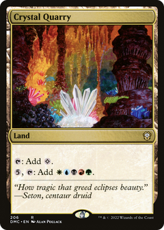 Crystal Quarry (206) [Commander: Dominaria United] - Deck Out Gaming
