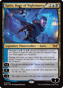Kaito, Bane of Nightmares (220) [Duskmourn: House of Horror] foil - Deck Out Gaming