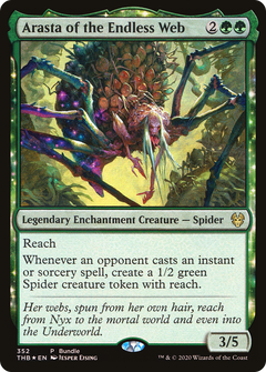 Arasta of the Endless Web (352) [Unique and Miscellaneous Promos] foil - Deck Out Gaming