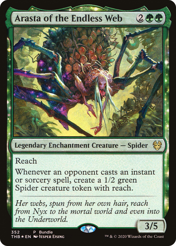 Arasta of the Endless Web (352) [Unique and Miscellaneous Promos] foil - Deck Out Gaming