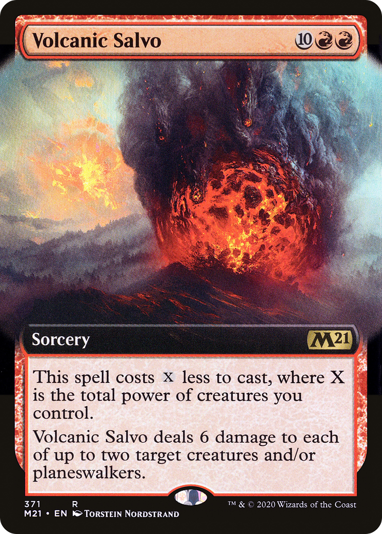 Volcanic Salvo (371) [Core Set 2021] - Deck Out Gaming