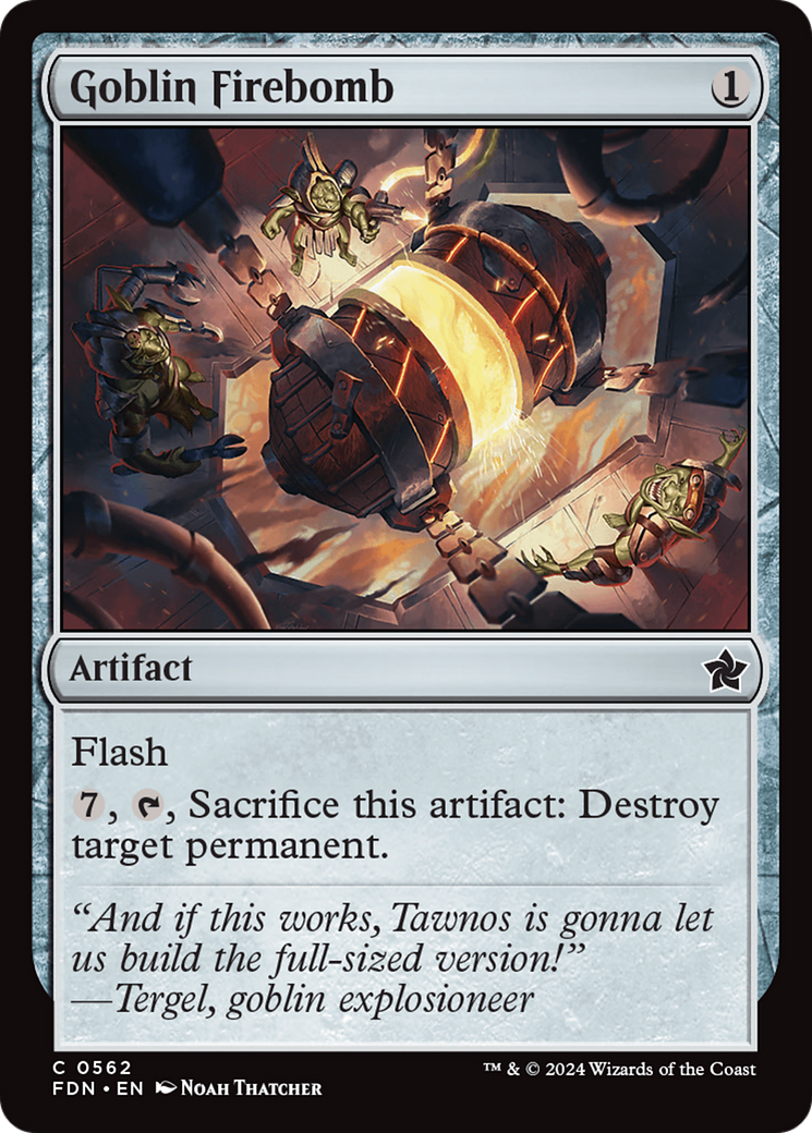 Goblin Firebomb (562) [Foundations] - Deck Out Gaming