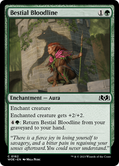 Bestial Bloodline (162) [Wilds of Eldraine] - Deck Out Gaming