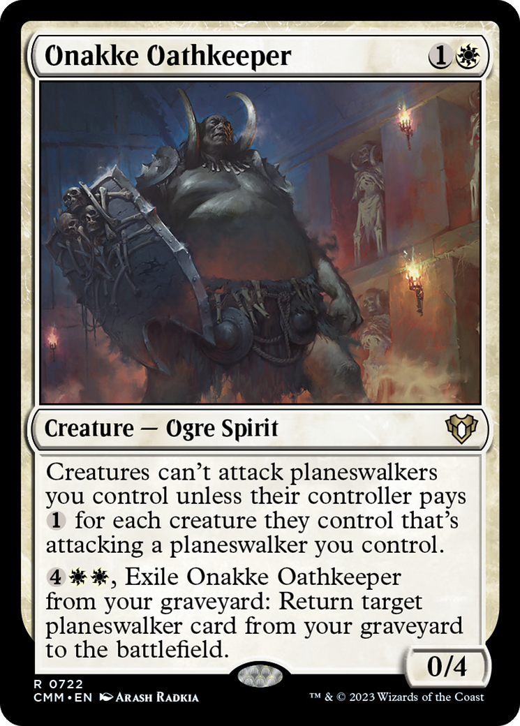 Onakke Oathkeeper (722) [Commander Masters] - Deck Out Gaming