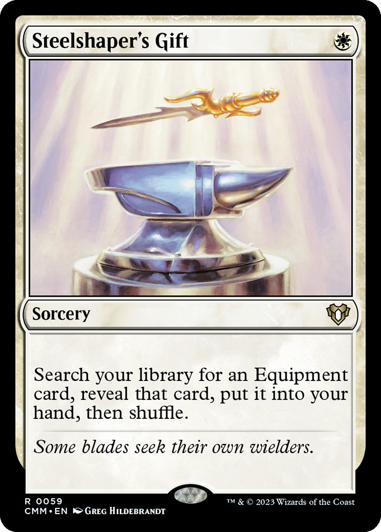 Steelshaper's Gift (59) [Commander Masters] - Deck Out Gaming