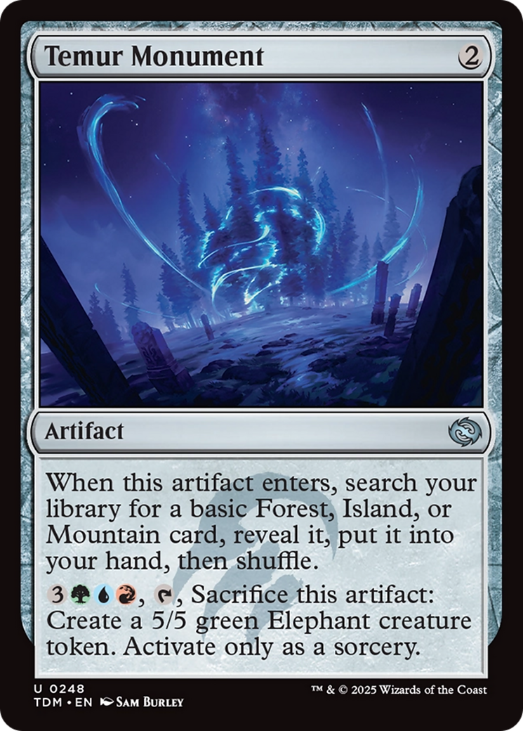 Temur Monument (248) [Tarkir: Dragonstorm] - Deck Out Gaming
