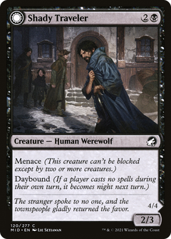 Shady Traveler (120) [Innistrad: Midnight Hunt] foil - Deck Out Gaming