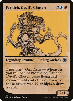 Farideh, Devil's Chosen (339) [Adventures in the Forgotten Realms] foil - Deck Out Gaming