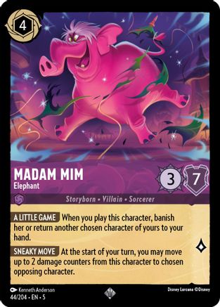 Madam Mim - Elephant (44/204) [Shimmering Skies] - Deck Out Gaming