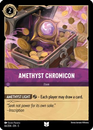 Amethyst Chromicon (66/204) [Shimmering Skies] - Deck Out Gaming