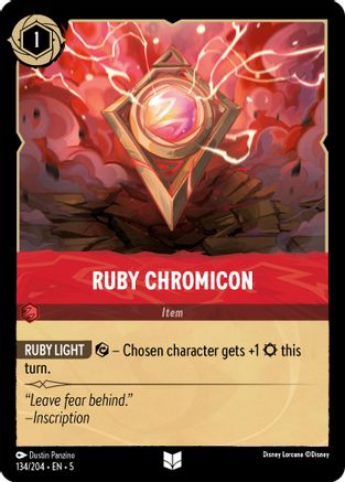 Ruby Chromicon (134/204) [Shimmering Skies] - Deck Out Gaming