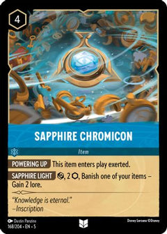 Sapphire Chromicon (168/204) [Shimmering Skies] - Deck Out Gaming