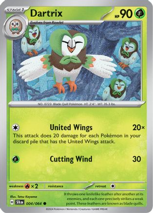 Dartrix (4) [SV: Shrouded Fable] - Deck Out Gaming