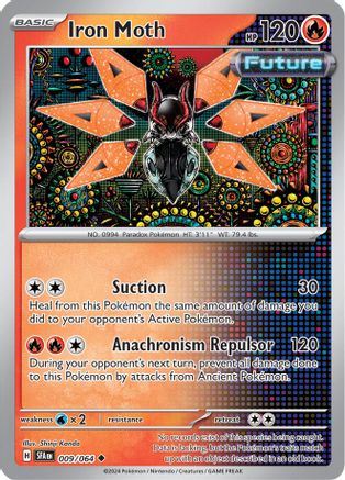 Iron Moth (9) [SV: Shrouded Fable] Reverse Holofoil - Deck Out Gaming