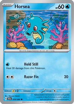 Horsea - 010/064 (10) [SV: Shrouded Fable] Reverse Holofoil - Deck Out Gaming