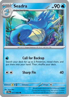 Seadra (11) [SV: Shrouded Fable] Reverse Holofoil - Deck Out Gaming