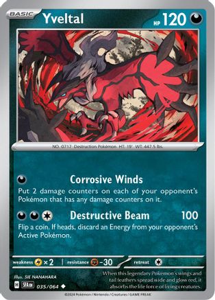 Yveltal (35) [SV: Shrouded Fable] - Deck Out Gaming