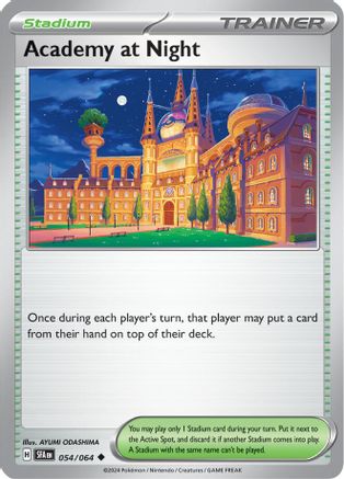 Academy at Night (54) [SV: Shrouded Fable] Reverse Holofoil - Deck Out Gaming