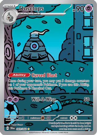 Dusclops - 069/064 (69) [SV: Shrouded Fable] Holofoil - Deck Out Gaming