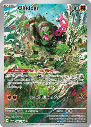 Okidogi (74) [SV: Shrouded Fable] Holofoil - Deck Out Gaming