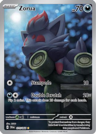 Zorua - 075/064 (75) [SV: Shrouded Fable] Holofoil - Deck Out Gaming