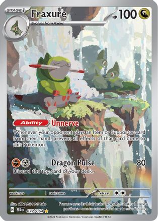 Fraxure - 077/064 (77) [SV: Shrouded Fable] Holofoil - Deck Out Gaming