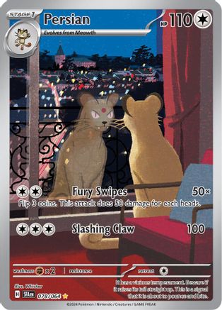 Persian - 078/064 (78) [SV: Shrouded Fable] Holofoil - Deck Out Gaming