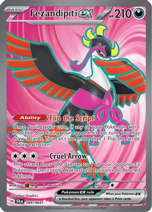 Fezandipiti ex - 084/064 (84) [SV: Shrouded Fable] Holofoil - Deck Out Gaming