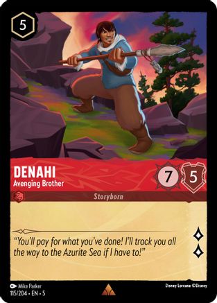 Denahi - Avenging Brother (115/204) [Shimmering Skies] - Deck Out Gaming