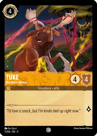 Tuke - Northern Moose (7/204) [Shimmering Skies] - Deck Out Gaming